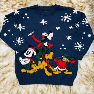 NWT Disney Christmas kids Sweater 4